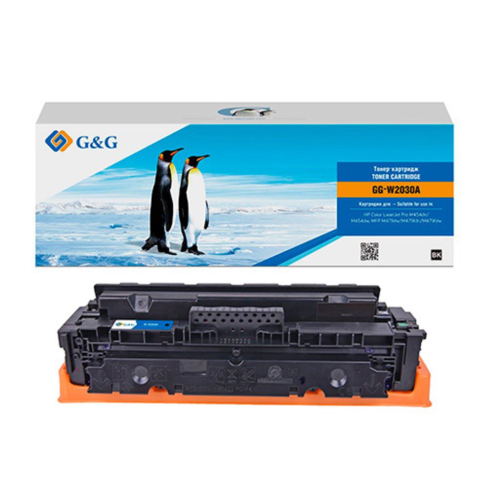 Картридж G&amp;G аналог HP W2030A (415A) для LaserJet M454/M479 черный (2.4k)