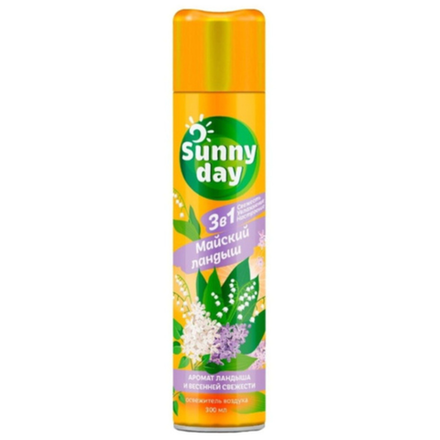 Освежитель воздуха Sunny day Майский ландыш 300 мл