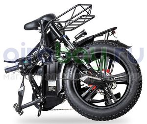 Электровелосипед Minako F10 Pro гидравлика - Литые диски фото 4
