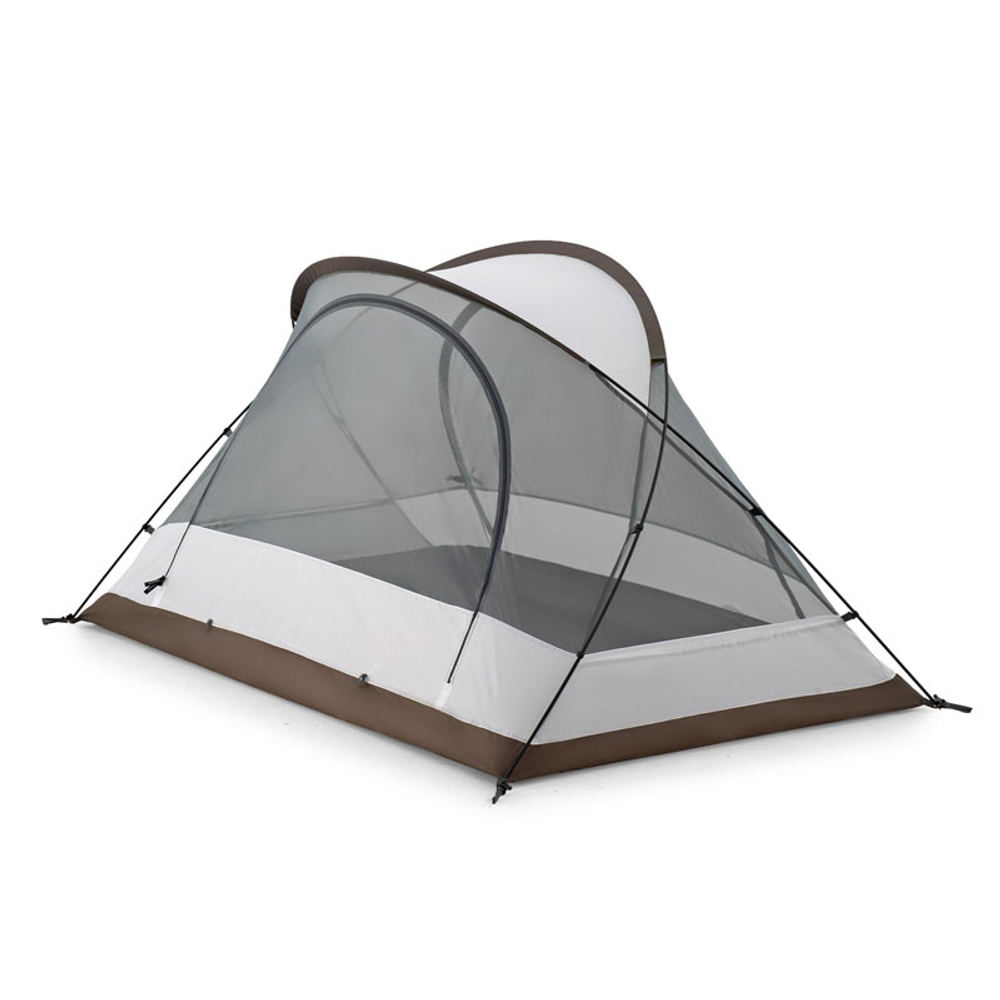Палатка Naturehike Butterfly 2-местная, алюминиевый каркас, бело-зеленая, артикул NH21YW132-WHGR