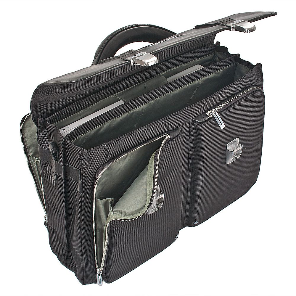 Портфель Piquadro Link черный телячья кожа (CA1044LK/N)