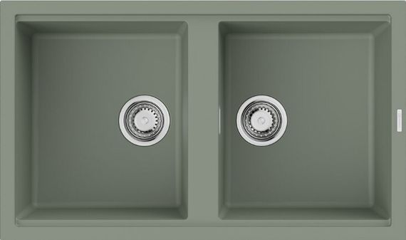 Мойка Kitagawa 86-2-WG Artceramic/wind green (арт.4993731)