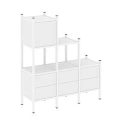 Лофт Прямой стеллаж VR.L-12  1278*446*1458