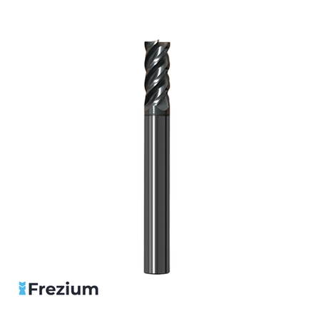 Концевая фреза твердосплавная по металлу "Сиз Твинтос" 5x5x12.4x45 Z4