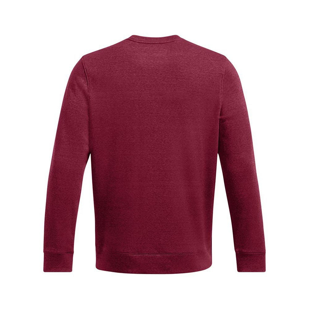 Баскетбольная толстовка Under Armour Rival Terry Lc Crew Burgundy Sweatshirt