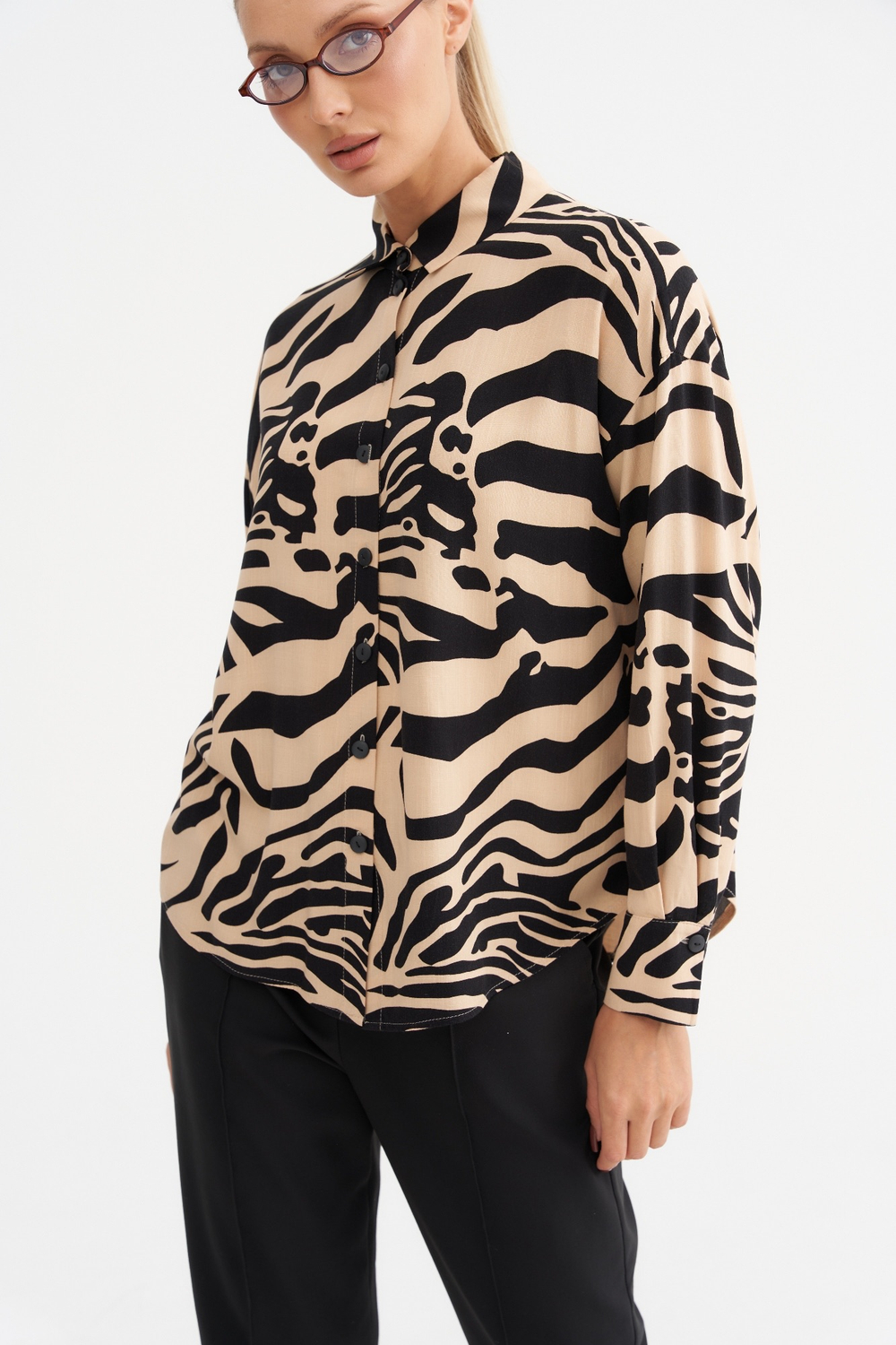 Блуза с принтом Тамбовчанка