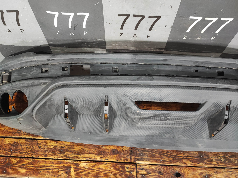 Юбка заднего бампера Geely Coolray 23-нв Б/У Оригинал 6044146200