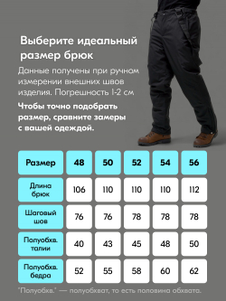 Горнолыжный костюм мужской зимний черного цвета 383Ch