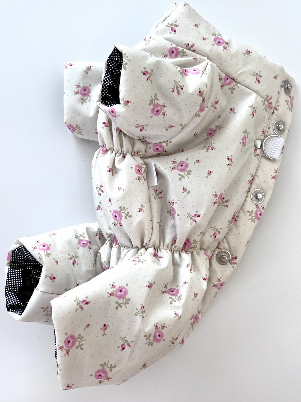 Демисезонный комбинезон с кнопками на спине (девочка)