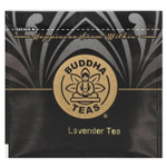Buddha Teas, органический травяной чай, лаванда, без кофеина, 18 чайных пакетиков, 24 г (0,83 унции)