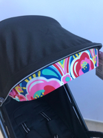 Коляска детская прогулочная BubaGO AXI арт.BG 115-1 color Black цвет Черная