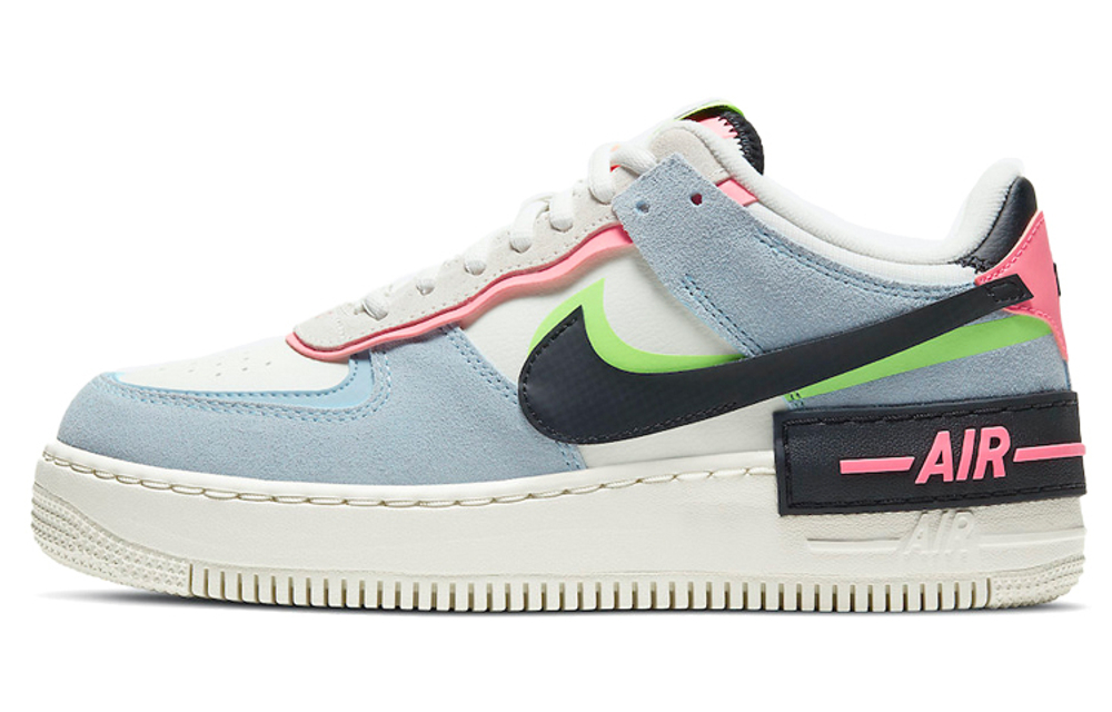 Кроссовки Nike Air Force 1 Low Shadow "Sunset Pulse" (Женская размерная сетка)