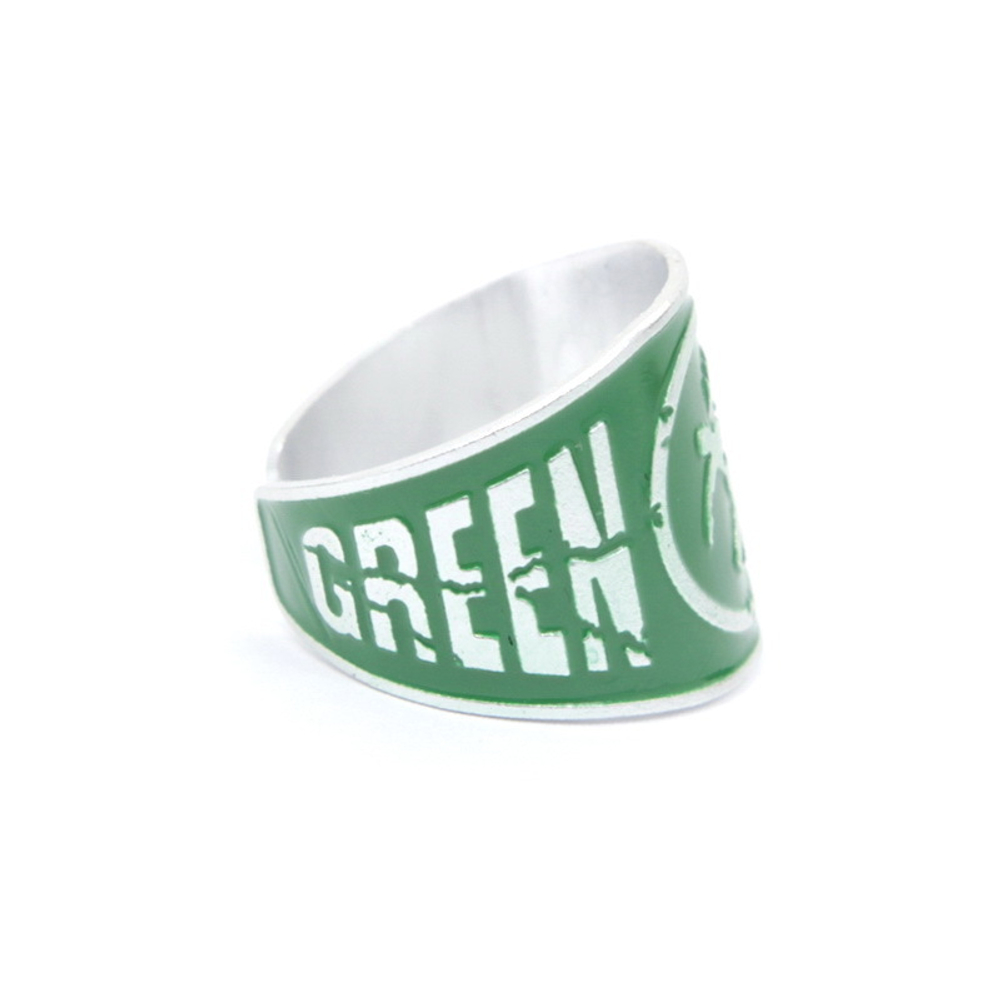 Кольцо Green Day (зеленое)