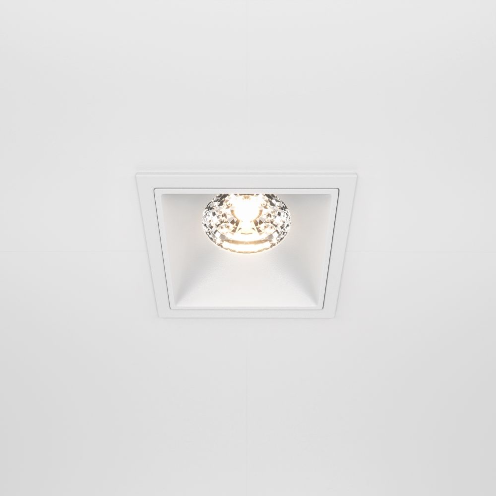 Модульный встраиваемый светодиодный светильник Maytoni Alfa LED DL043-01-15W3K-SQ-W
