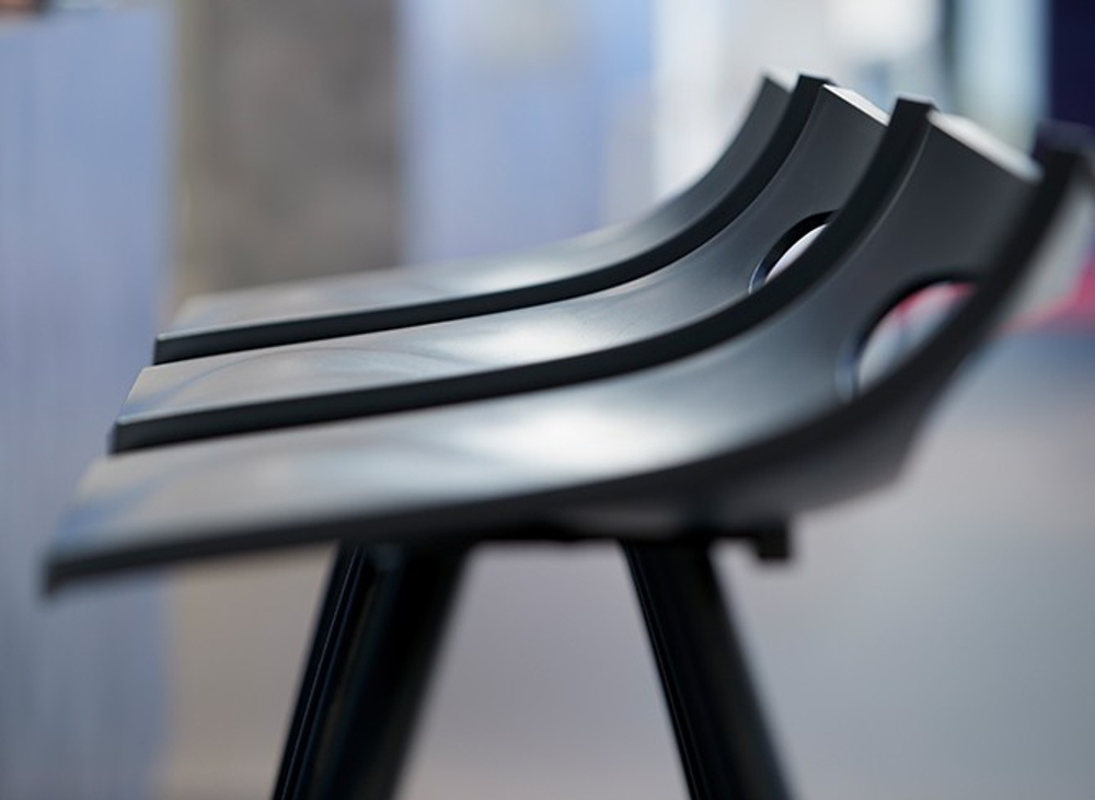 Стул барный пластиковый Scab Design Diablito, антрацит