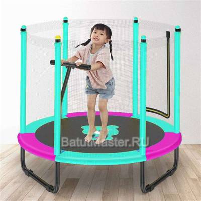Батут с сеткой с Т-образной ручкой, диаметр 5 фт