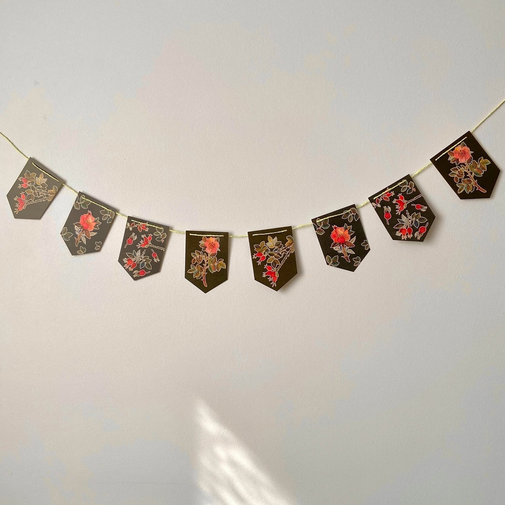 гирлянда «ботаника»