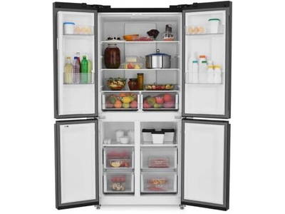 Холодильник Zugel ZRCD430B Full No Frost черный