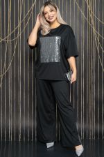 Костюм Наедине со всеми (черный) К12069 LT Collection