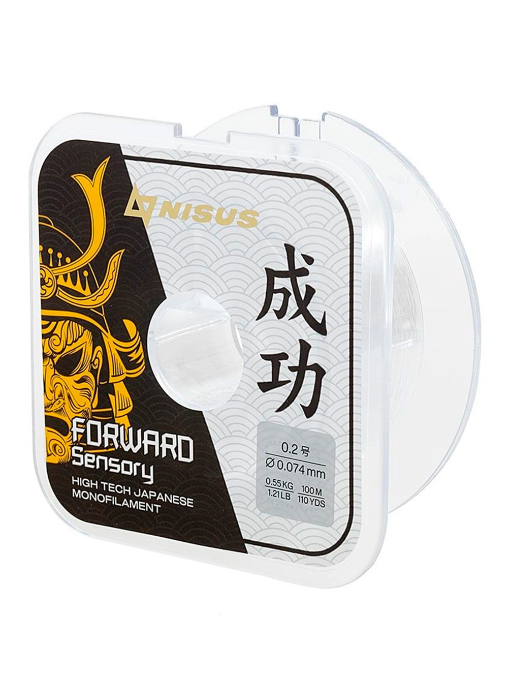 Леска для рыбалки Nisus FORWARD Sensory Nylon Transparent 0,261mm/100m (N-FS-0261-100)