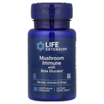 Life Extension, Mushroom Immune with Beta Glucans, 30 вегетарианских капсул