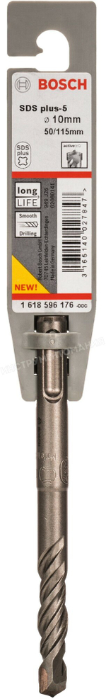 Бур BOSCH SDS+ 10х50х115мм (1618596176)