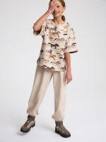 Футболка оверсайз реглан Mjölk Wild Horses