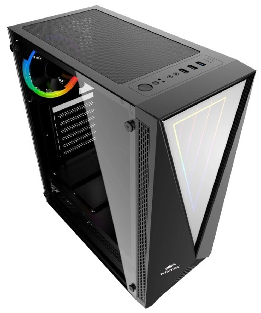 Корпус Wintek Space JX188-5 TG черный
