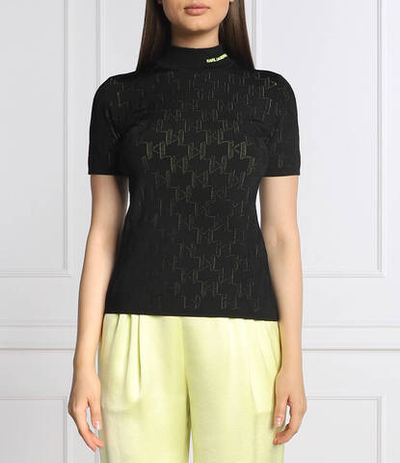 блузка boucle Karl Lagerfeld - черный(225W2006)