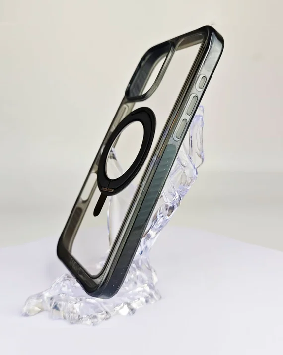 Чехол Anker MagGo Magnetic Case with Stand для Apple IPhone 16 Pro черный (Black Stone)