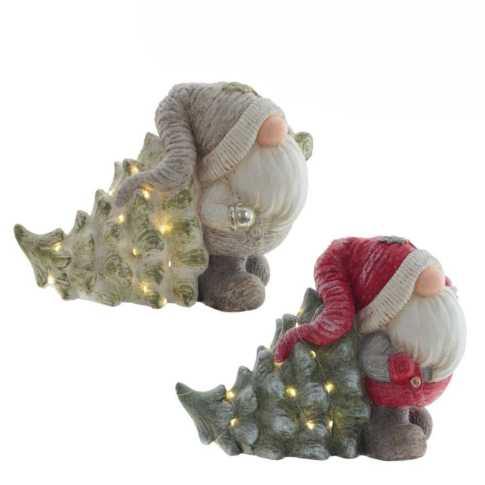 GAEM Фигурка декоративная "Гном" (подсветка, 3хААА, н/п), L40 W19 H30 см, 2в.