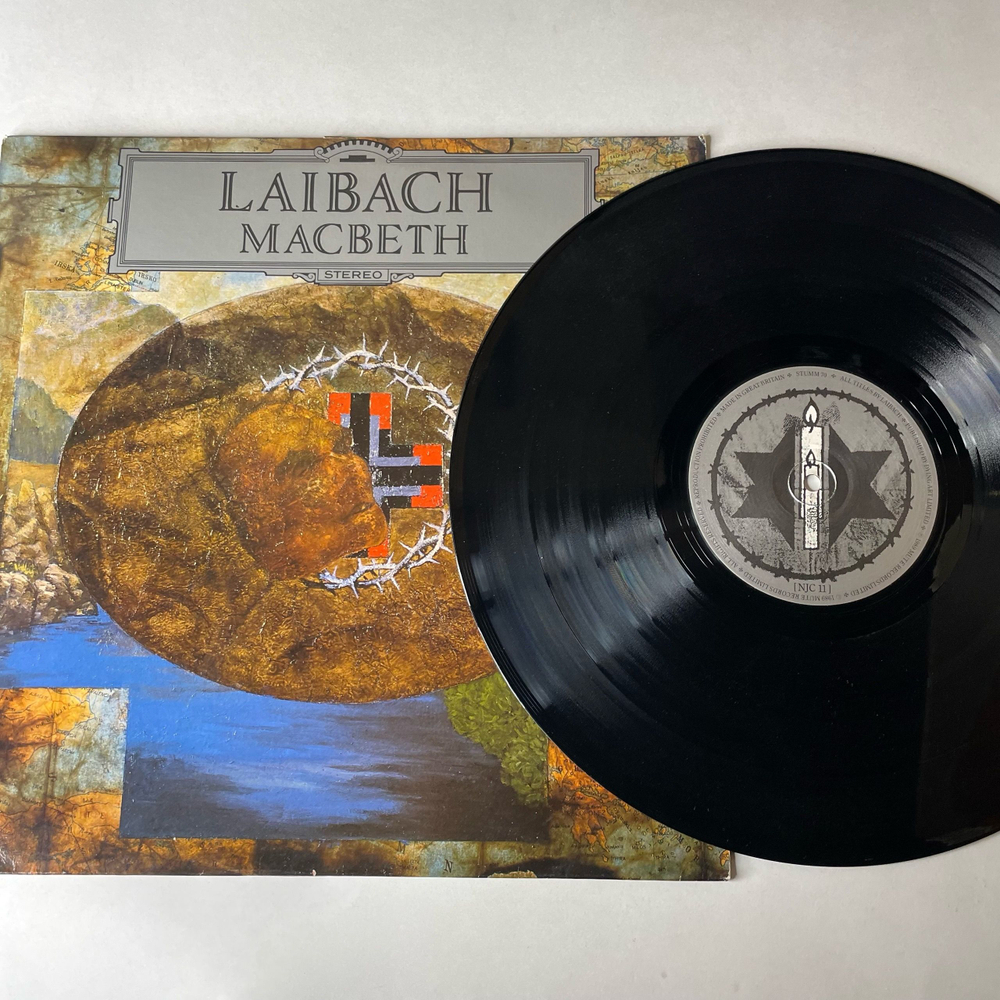Винтажная виниловая пластинка LP Laibach Macbeth (Англия 1990)