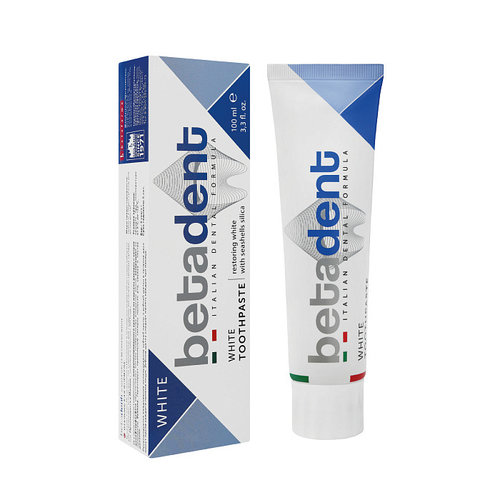 Betadent White Зубная паста отбеливающая