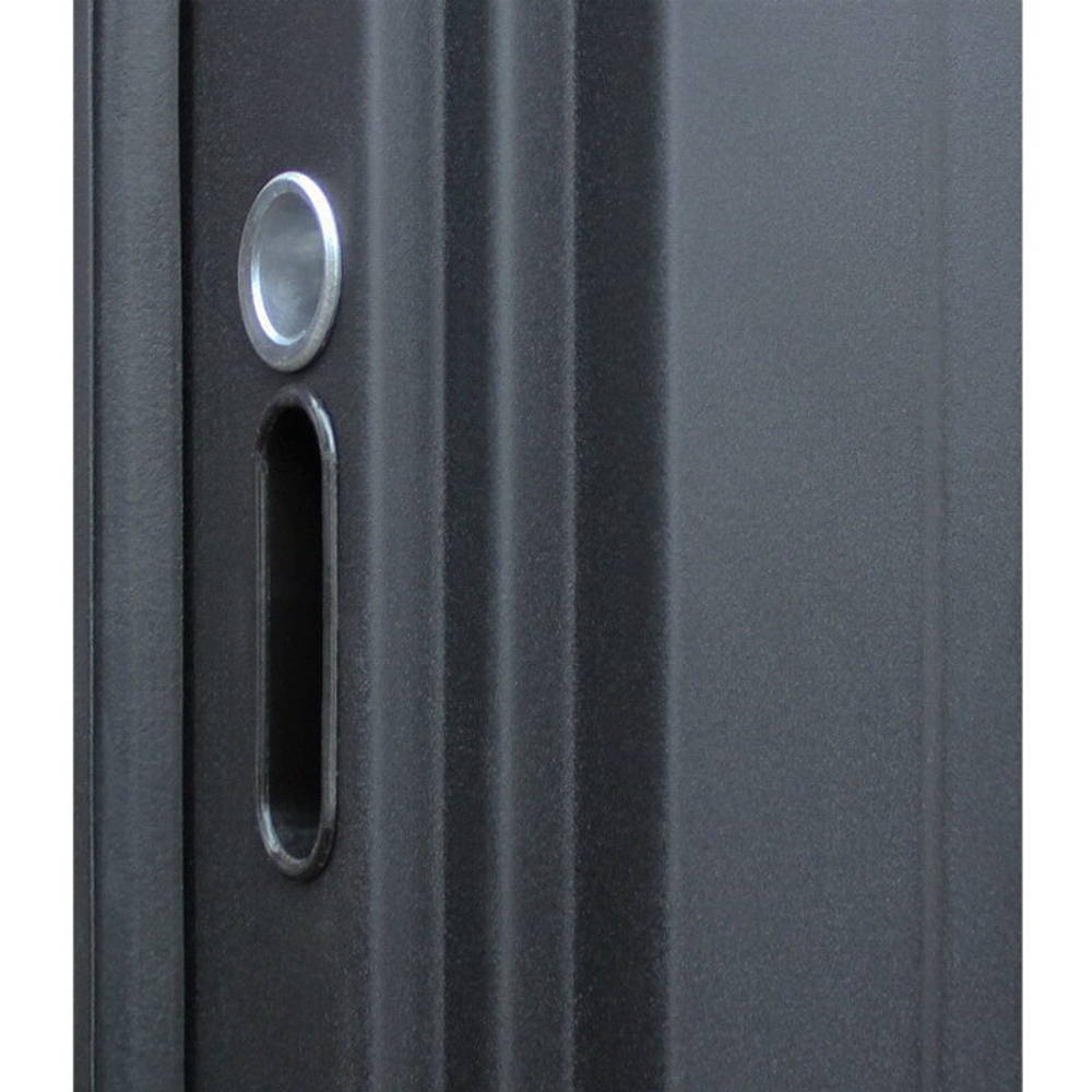 Входная металлическая дверь  АСД Next 1 (Некст 1) Акация светлая поперечная / Антик серебро