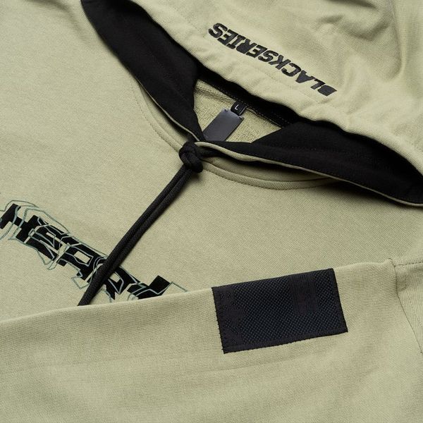 Худи «Wave Logo» Black Series ED2 Olive Оливковый - фото 3