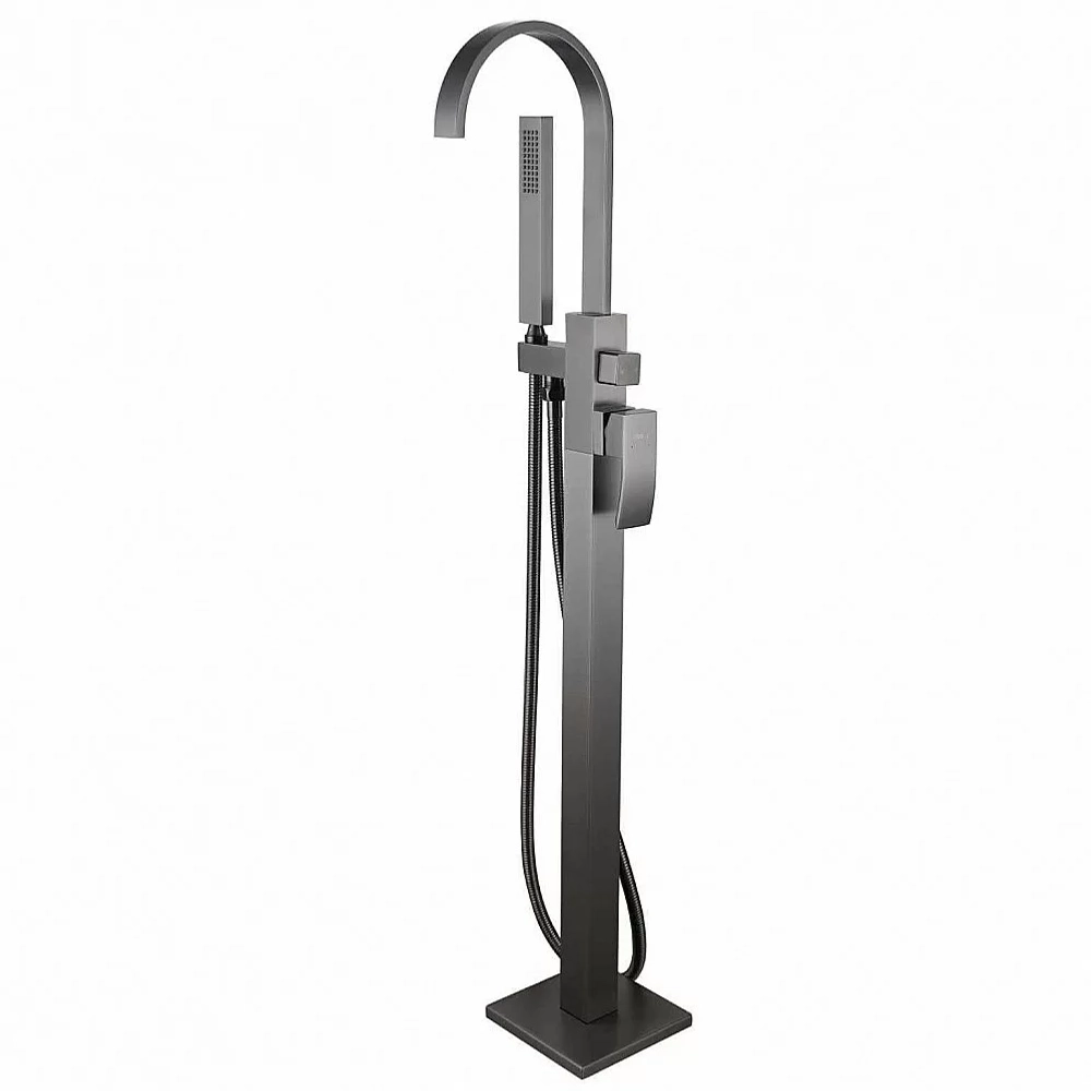 Смеситель для ванны Abber Wasserfall AF8615NG никель