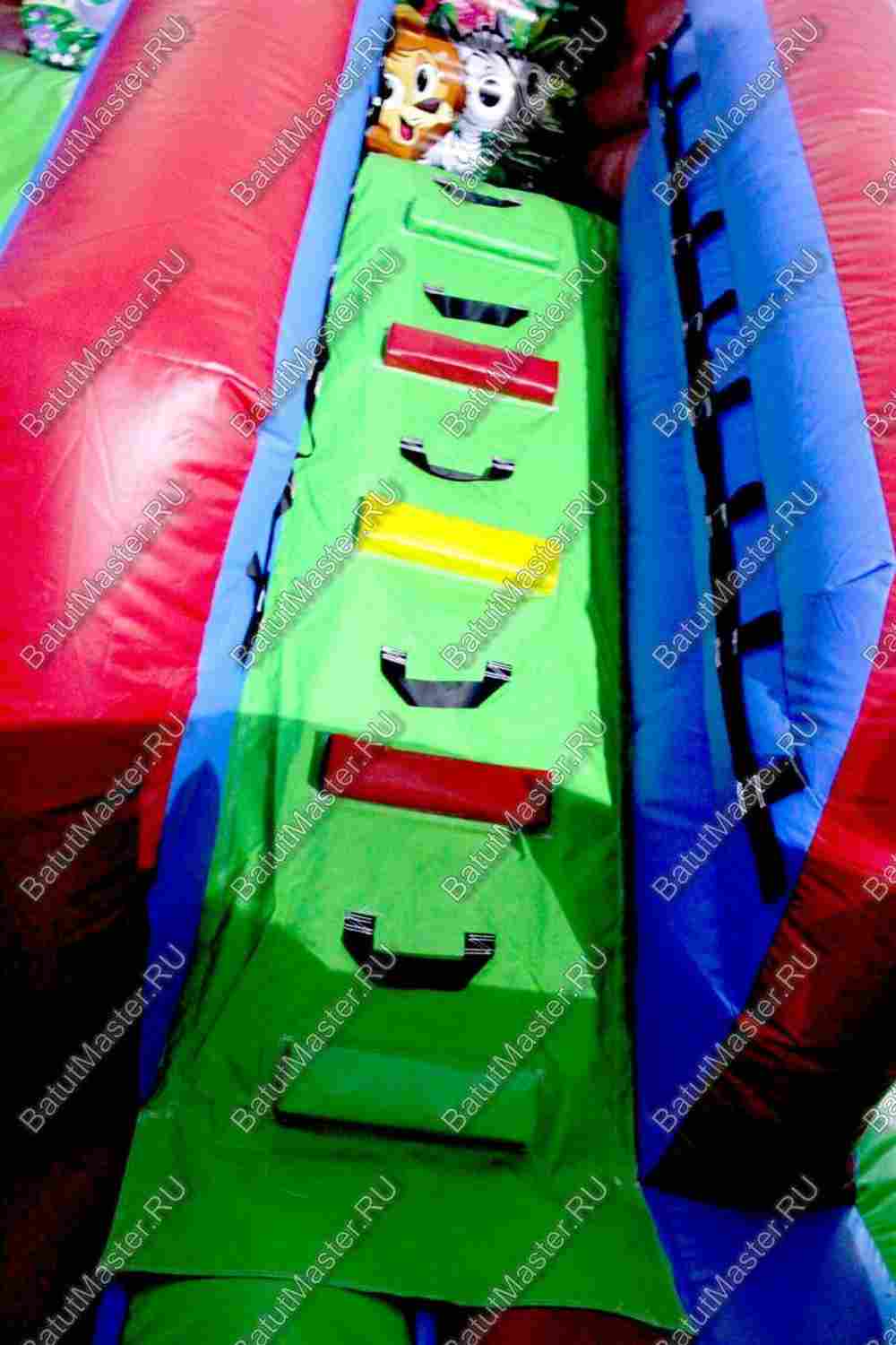 Коммерческий надувной батут "Веселые птички" 7*5*4 м