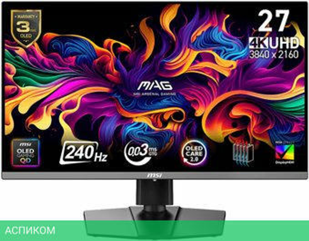 Игровой монитор MSI MAG 272UP QD-OLED X24