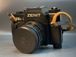 Zenit 122S + MC Helios-44M-4 царапины на задней линзе