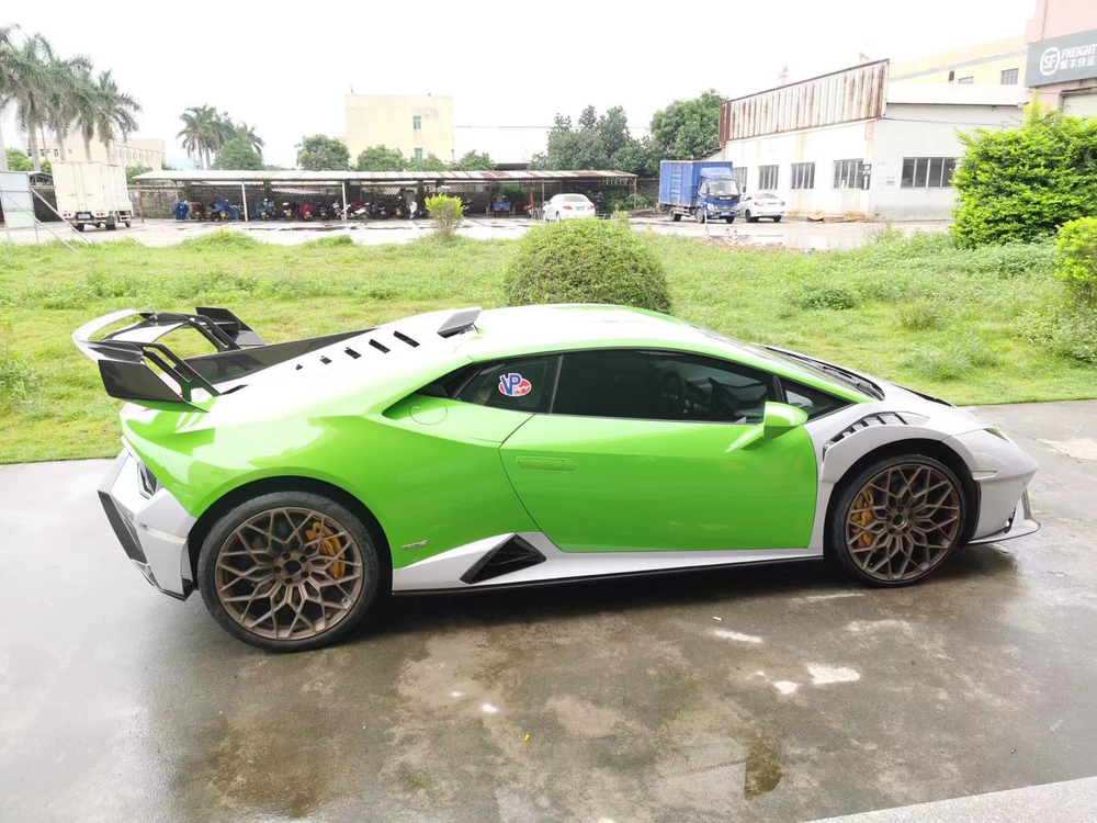 Обвес переделка для Lamborghini Huracan LP580 LP610 2014-2019 в Huracan STO LP 640 Ламборгини Хуракан