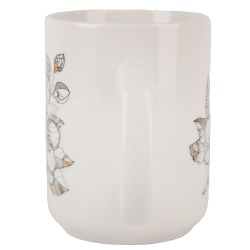 Кружка "Floristry" v=380мл (фарфор) (картонная цветная лента)