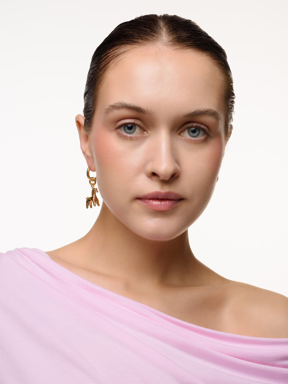 Серьги "Horse Folk" Gold