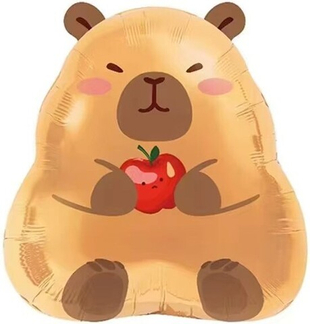 Фигура Капибара с яблочком 22" Fl