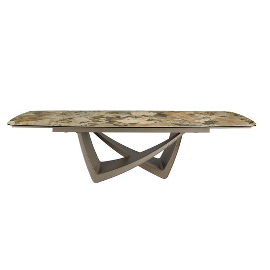 Раздвижной обеденный стол со столешницей из мраморной керамики 1152 Испания 200Х100