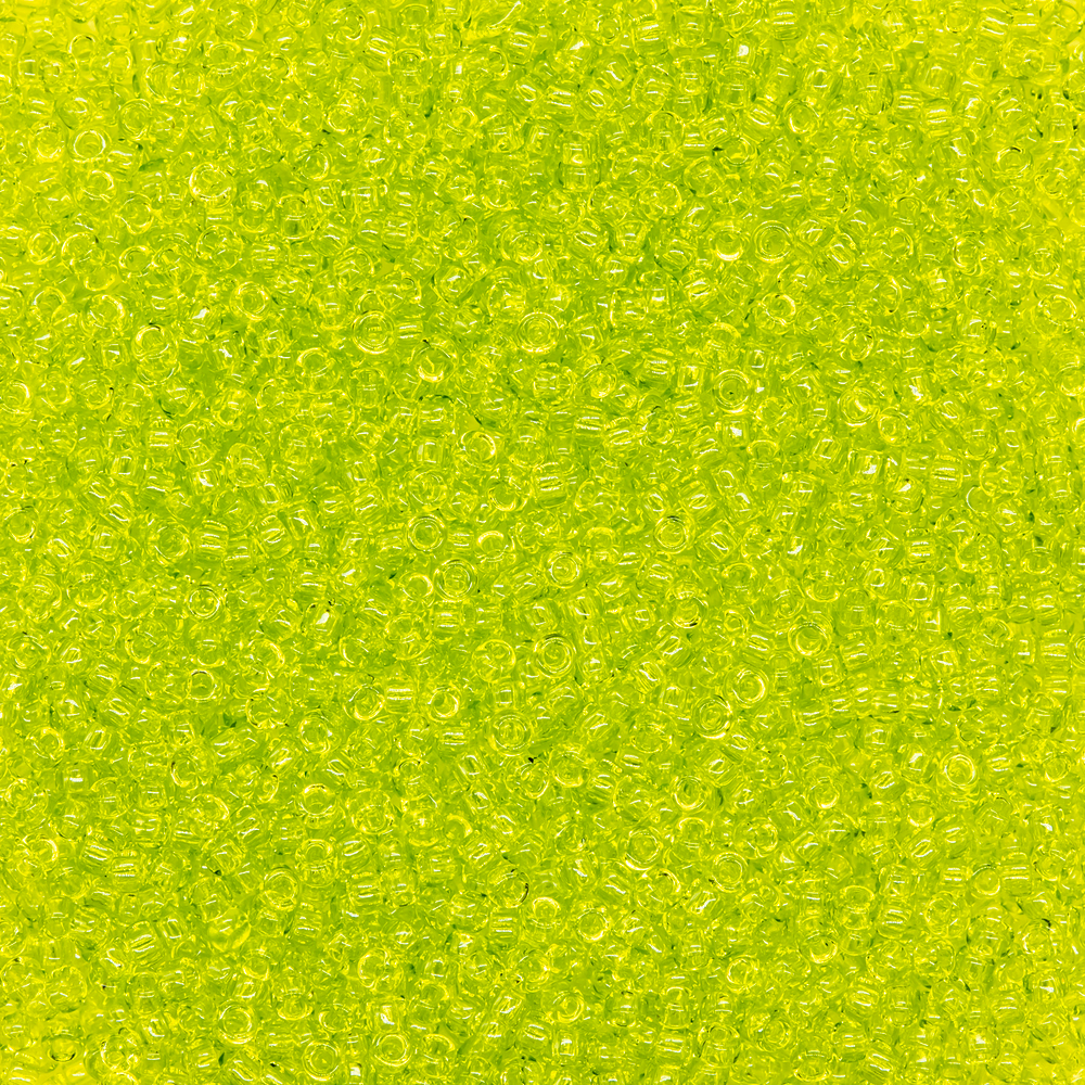 Японский бисер TOHO Round 15/0 (№4), прозрачный