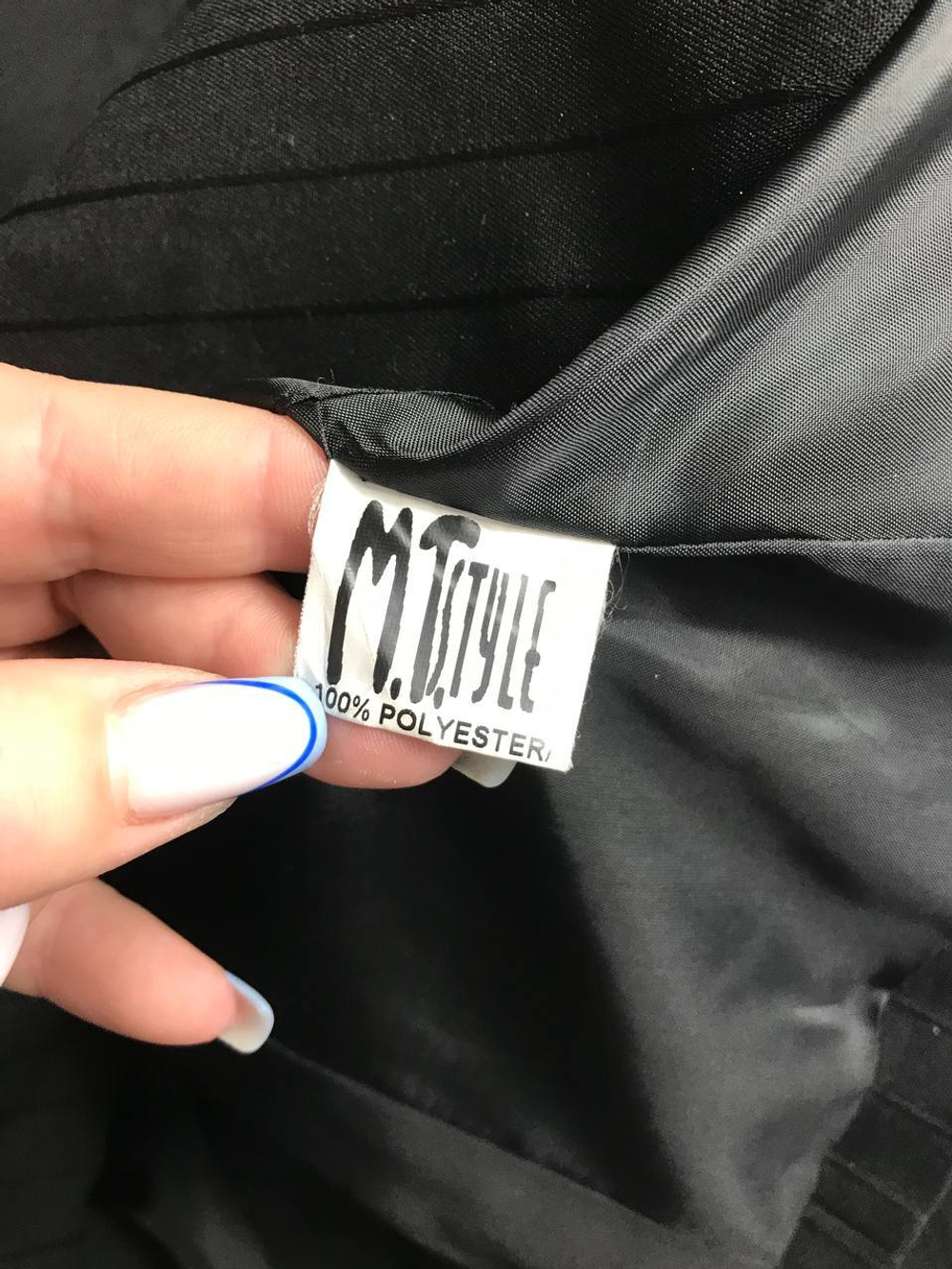 Жакет M.T.Style в полоску, маркировка 40, визуально на 46 размер