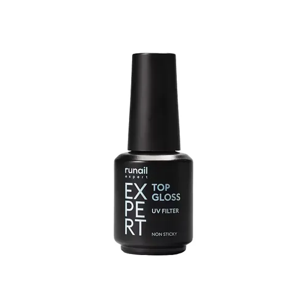 Топ глянцевый с УФ-фильтром Top Gloss Non Sticky Runail Expert