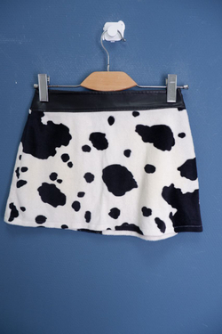 Юбка с анималистичным принтом на 11-14 лет