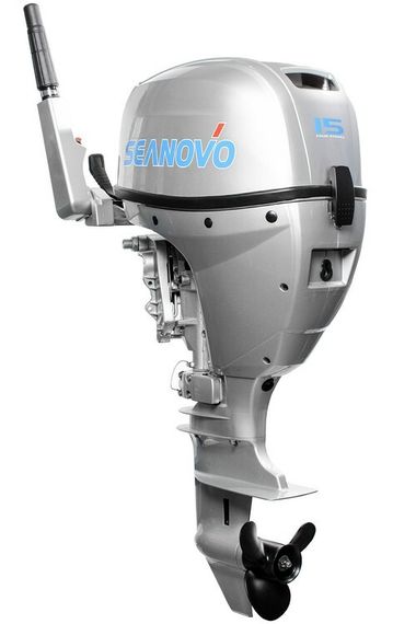 Лодочный мотор SEANOVO SNF15HL 15 л.с. четырехтактный