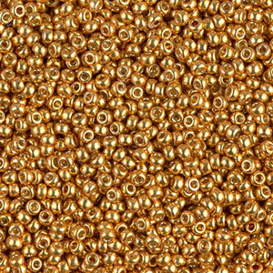 Miyuki Seed Beads 11/0 Duracoat Galvanized Yellow Gold SB4203